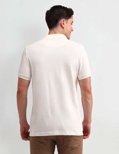 Image of U.S. Polo ASSN. Printed Polo T Shirts for Men - 100% Cotton, Half Sleeve Mens Tshirt