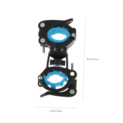 Soporte para linterna de bicicleta antideslizante y resistente a deformaciones 2