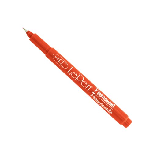 Uchida Of America 4210-C-2 Le Pen Permanent Extra Fine Pen, Red -  Marvy Uchida