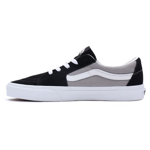 Vans Vans - Unisex Sk8-Low Shoes, Color Black/Drizzle, Size: 7 D(M) US Mens / 8.5 B(M) US Womens