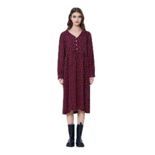 Robe-chemise ample de style rétro pour masquer les rondeurs confortablement