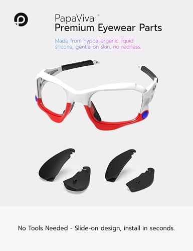 Image of Replacement Nose Pads Nosepieces for Oakley Jawbone /Racing Jacket /Split Jacket OO9099 Sunglass