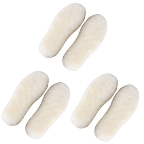 3 pares de plantillas térmicas de vellón para botas miniatura 1