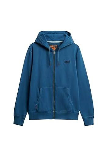 Superdry Sudadera con capucha para hombre con logo desgastado Essential, M | Ya disponible en tu tienda friki favorita! En mundofriki.es!