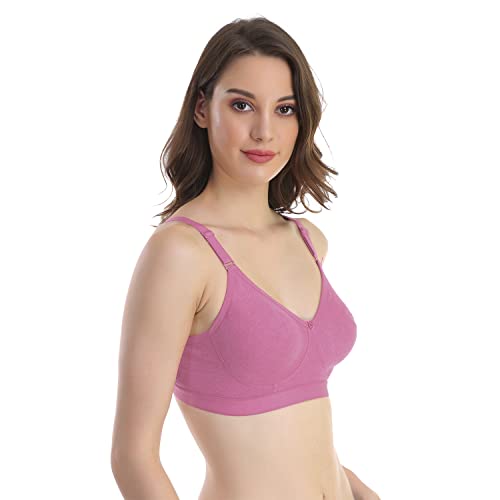 Image of Extra Comfort Non Padded Non Wire Bra for Everyday Combo Pack of 3