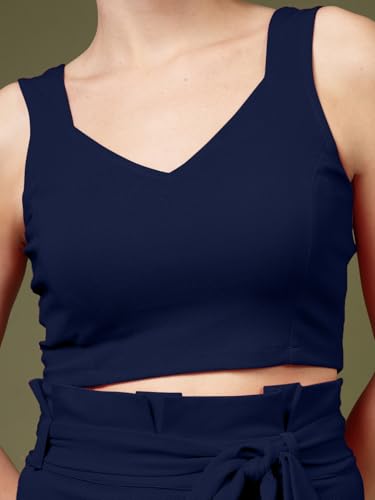 Image of OOMPH! Stretchable Sleeveless Crop Top
