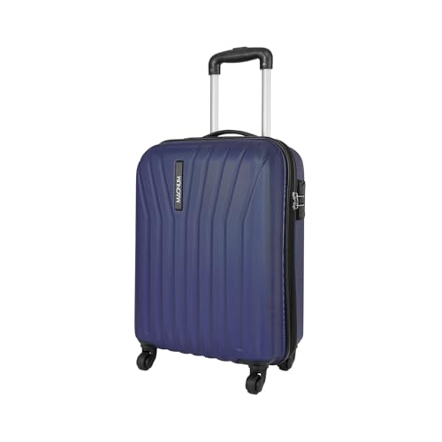 Image of Safari Magnum Jumbo 53 Cm Cabin Trolley Bag Carry-on Hard Case Polycarbonate 4 Wheels 360 Degree Wheeling Luggage, Travel Bag, Suitcase for Travel, Trolley Bags for Travel, Midnight Blue