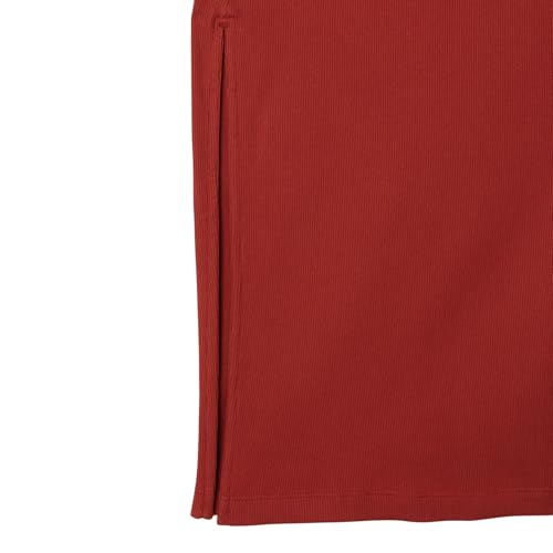 Image of Lacoste Women's Long Ribbed Cotton Polo Dress