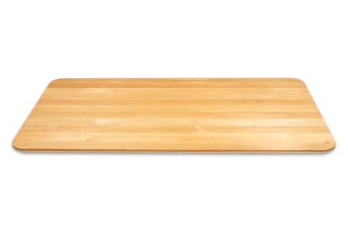 LUMBERLAND Tischplatte Schreibtischplatte Eiche Massivholz...