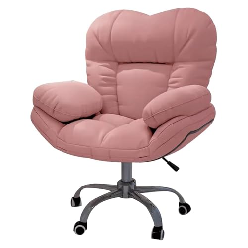 SLOKFV5 Despacho Silla de Escritorio para Oficina en casa, cómoda Silla para Juegos de Ordenador, sofá Perezoso, Silla reclinable, Respaldo, sillón Elevador para Sala de Estar y Dormitorio Ordenador