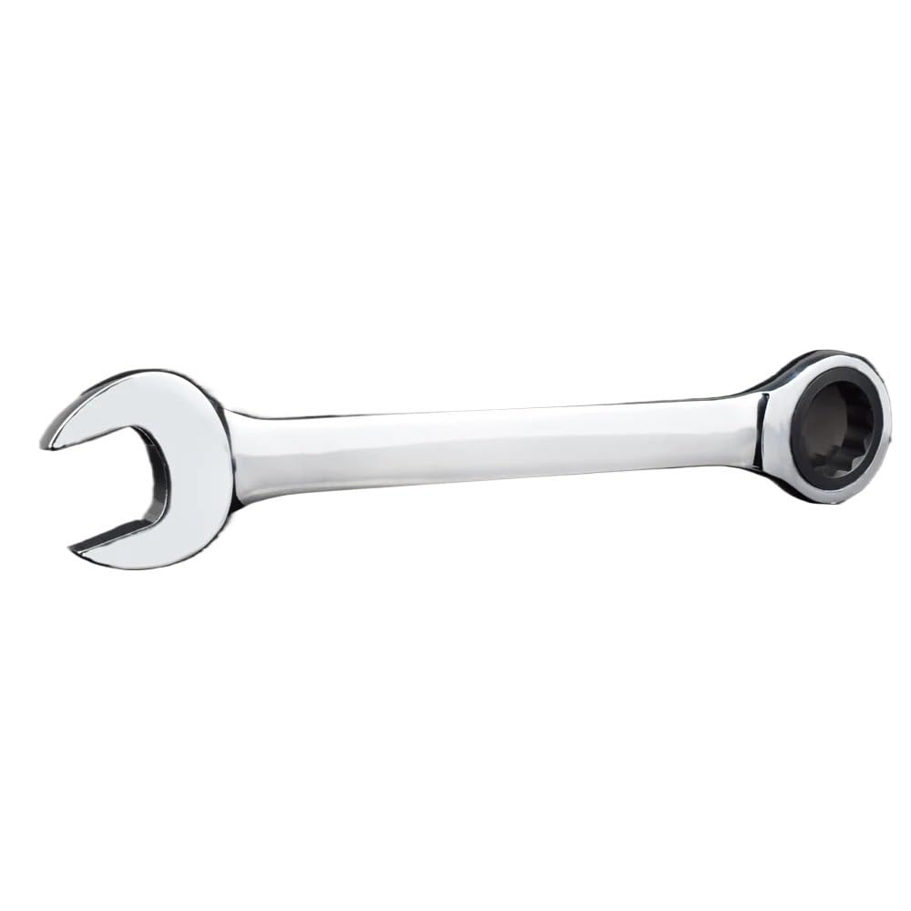 UDHSNJZG Spanner Set 24mm 25mm 27mm 30mm 32mm Fixed Double Head Ratchet Wrench Combination Spanner Universal(25mm)