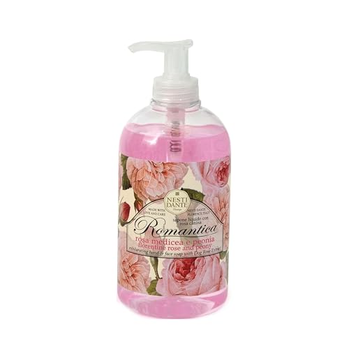 NESTI DANTE Romantica Rose & Peony, Liquid Soap 500 ml