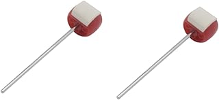 VICASKY 2 Peças De Feltro Batedor De Tambor Baquetas Batedor De Pedal De Bumbo Durm Malho Batedor De Feltro Pedais De Bumbo Batedor De Bumbo Malhos E Acessórios De Bateria Kit De Bateria