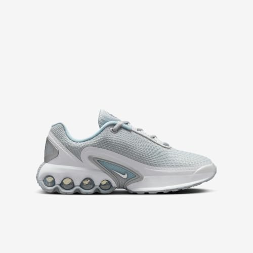 Nike Air Max Dn Big Kids' Shoes (HQ3256-043, Pure Platinum/Glacier Blue/White/Metallic Silver)3