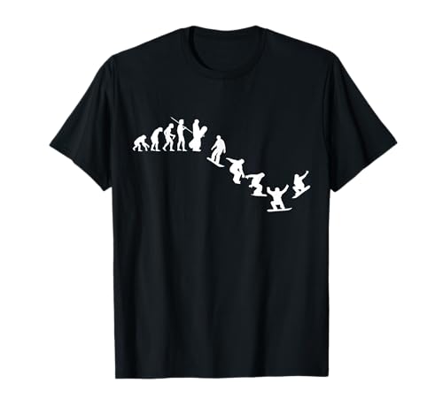Evolution of Snowboarding T-Shirt