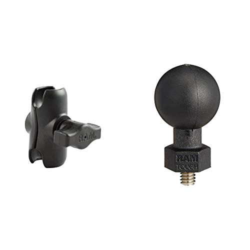 RAM MOUNTS(}Eg) A[ V[gA[ A~ 60mm ubN RAM-B-201U-A & }Eg J}Eg(x[X)(1/4"-20x0.25) RAP-B-379U-252025yZbgz