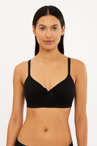 Image of Viola's Secret 6 Pack of Color Print T-Shirt Bras B Cup C Cup and D Cup