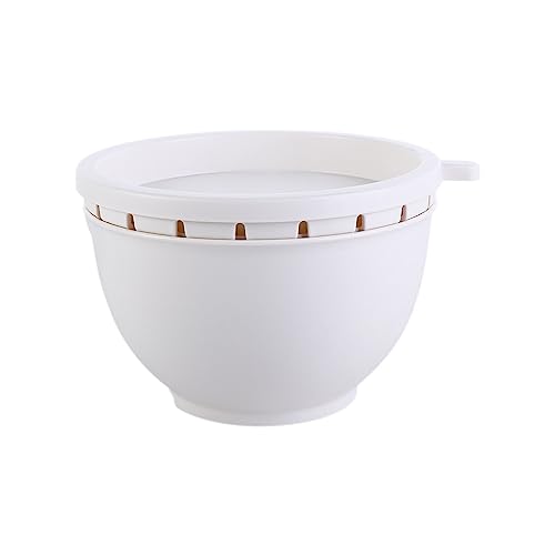 Vctitil Multi-Functional Fast Salad Cutter Bowl - Rotatable Chopping Tool Vegetable Slicer, Food