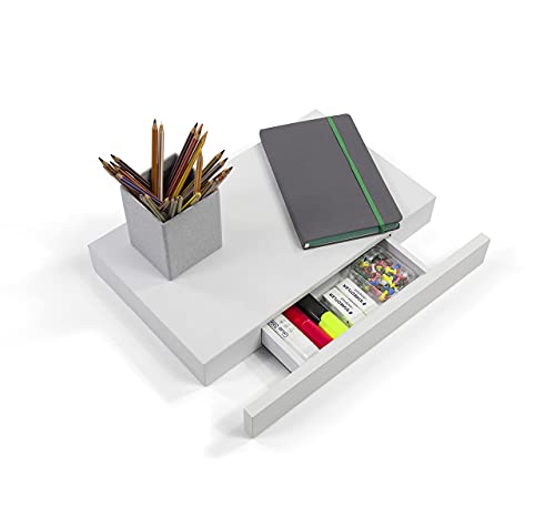 Loft And Main 16 Inch Floating Shelf With Drawer thumb #6
