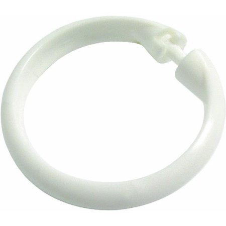 Zenna Home Shower Ring WHT 12PK