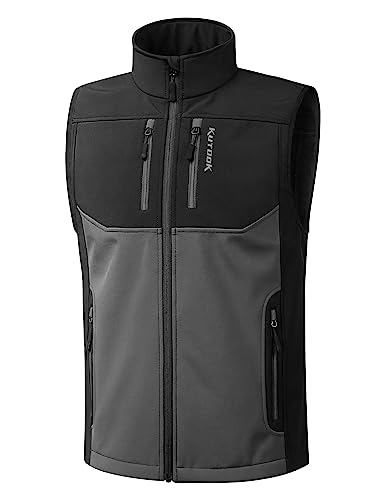 Manteaux sans manche homme impermeable KUTOOK coupe-vent