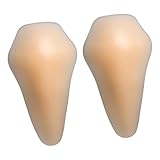 rockible 2X Silicone Pads Adhesion Brace Cushioning Comfortable Gear Guards for Ateboarding Gym Workout Beginners Fitness, Style A