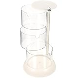 Photo Gallery topperfun organizer per spugnette da trucco rotante ovetti custodia per piumini da cipria design bianco compatto bagno e viaggi Photo Gallery topperfun organizer per spugnette da trucco rotante ovetti custodia per piumini da cipria design bianco compatto bagno e viaggi