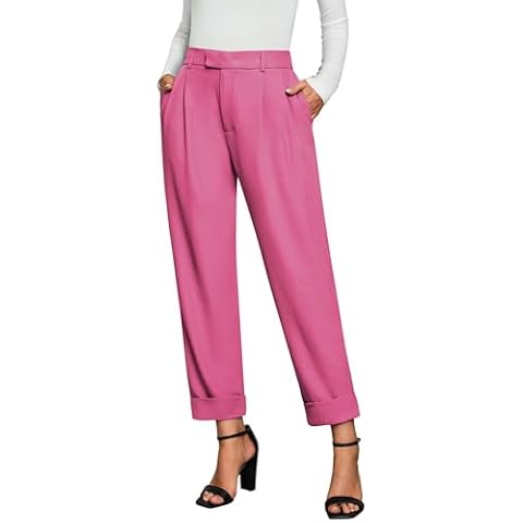 GRAPENT Women's Dressy Casual Pants Cover