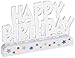 Multicolor Flashing Happy Birthday Cake Topper Decoration