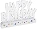 Dazzling Flashing Happy Birthday Cake Decoration - 3.25