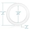 Impresa Products 4 Pack Spa Hot Tub Pump Heater Union Gasket/O-Ring - 2.2'' ID 3'' OD'' Flat Gasket Works on Variety of… - Image 3