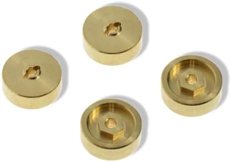 FURITEK Brass Wheel HEX 4PCS for FURITEK Fury Wagon FX118 - Remote Control CAR, RC Cars Mini RC Rock Crawler 1/18 Fury FX118 Parts (FUR-2420)