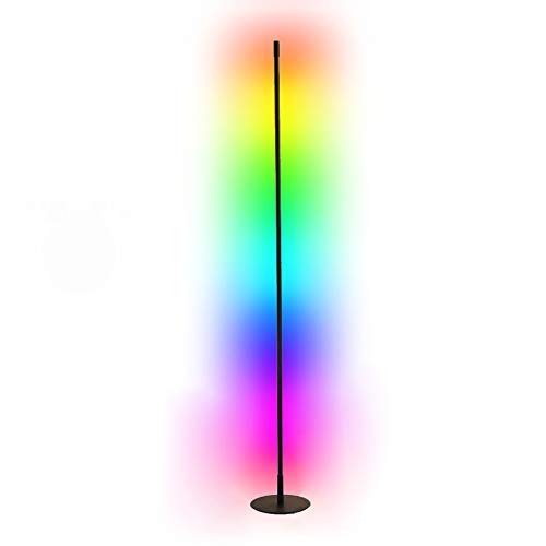 Lampe sur pied angle LANMOU pour illuminer les coins sombres du salon avec une luminosité réglable