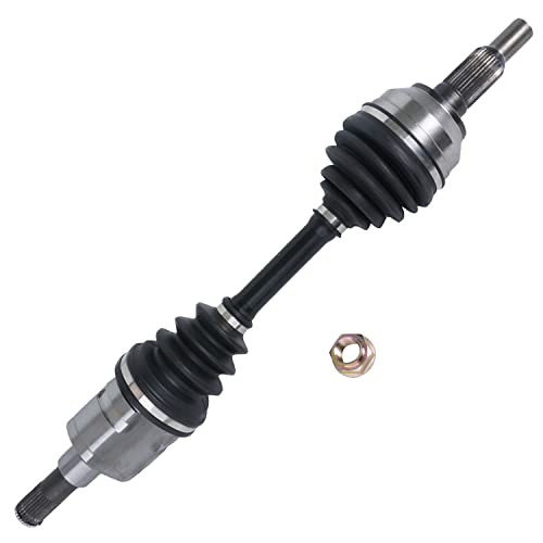 Image of Detroit Axle - Front CV Axle for 2006-2010 Hummer H3 2009-2010 H3T Driver Passenger Side LH RH CV Axle Drive Shaft Assembly Replacement