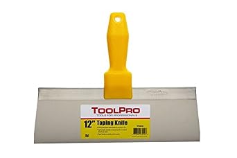 ToolPro Taping Knife, 12" stainless steel