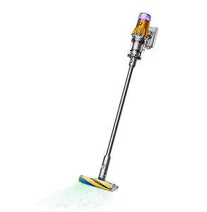 Dyson V12 Detect Slim Total Clean Cord-Free Vacuum Cleaner,Yellow,0.35 Liter,Disk