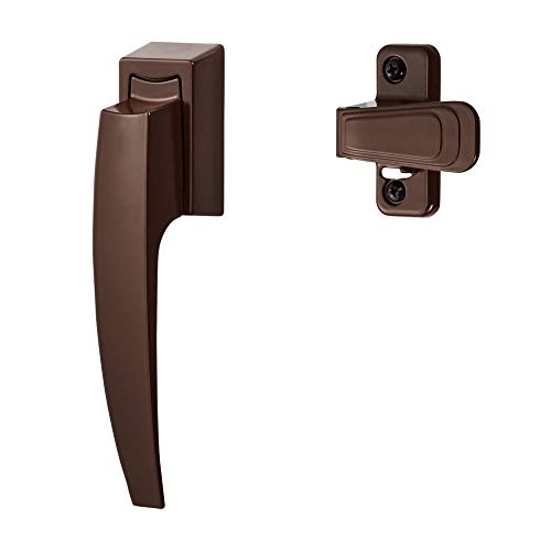 Ideal Security Model 1994 VP Pull Handle Set for Storm and Screen Doors, Fits 1 to 2-1/8 inches Thick Doors, Brown