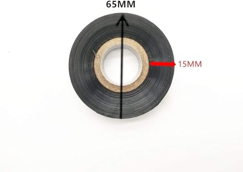 True-Ally 5 Rolls Hot Stamp Ribbon Thermal Transfer Ribbon 30mm x 100m for Date Coder Hot Stamp Printer 241 241B 241S TJ-08 DY-8 DY-6 (Black) - Image 6