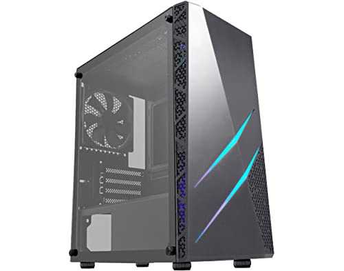 PC Gamer Completo Intel Core i5 7ª Geração, 16GB RAM DDR4, SSD 512GB, GTX 1650 4GB, Gabinete com LED, Monitor 18,5', WiFi, Headset, Teclado e Mouse - PREMIUM glide