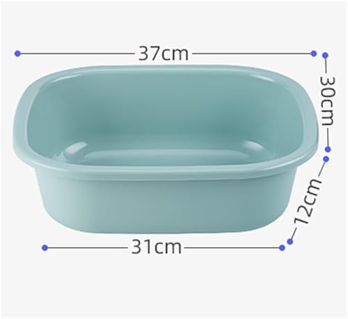 Cubeta Plástica Rectangular para Baño de Pies Rosa miniatura 2