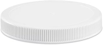 SOLID LID for 1 Gallon Wide Mouth Pickle Jars 110-405 CT Continuous Thread Plastic Screw Cap