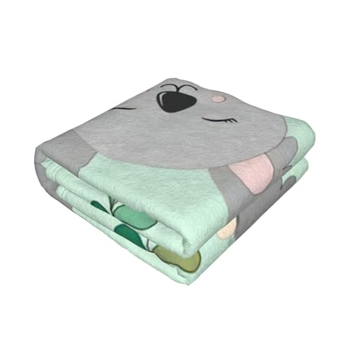 Couverture de lit légère en microfibre douce EdWal koala - 3