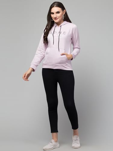 Image of Woman's Full Sleeve Round Neck Fleece Sweatshirt