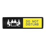 Sichtschutz-Türschild, doppelseitig, Statusanzeige, Schiebe-Türaufhänger, für Zuhause, Badezimmer, Hotel, Wohnung, Büro, Meeting, Geschäftszentrum