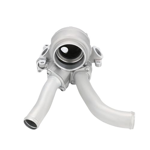 Image of WMPHE Aluminum Engine Coolant Thermostat Housing Compatible with Porsche Cayenne 2013-2018 Porsche Panamera 2010-2016 Replacement for 94810608000 948-106-080-00