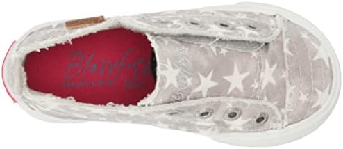 Blowfish Malibu Baby-Girls Play-t Sneaker, Gray Wonderstar, 8 Toddler | Image 4