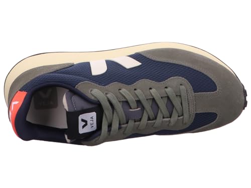 Image of VEJA Men's Rio Branco II Sneaker, Nautico /Pierre /Orange, 11.5