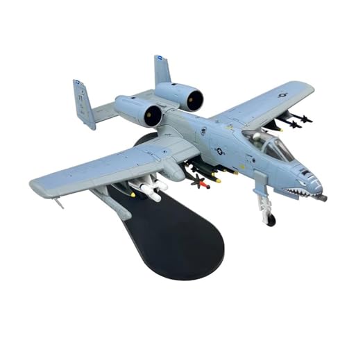 Modelo de avión de metal A-10 escala 1/100 réplica coleccionable Thunderbolt II 4