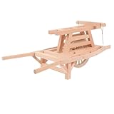 Carrito de compras en miniatura: adecuado para la decoración de musgo, suculentas, micropaisajes, mini jardines, etc., carrito de mano para casas de muñecas