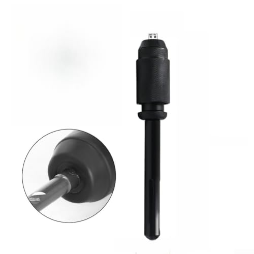Convertidor de taladro compatible con brocas de 1/4 pulgadas y ranuras 4